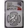Image 1 : 2021 Netherlands Proof Lion Dollar Silver Coin NGC PF70 Ultra Cameo FDOI Signed