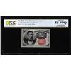 1874 Fifth Issue Ten Cents Fractional Currency Note Fr.1265 PCGS Choice AU 58PPQ