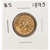 1895 $5 Liberty Head Half Eagle Gold Coin