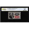 1874 Fifth Issue Twenty-Five Cents Fractional Currency Note Fr.1309 PCGS Choice Unc 63