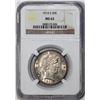 Image 1 : 1914-S Barber Half Dollar Coin NGC MS62