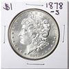Image 1 : 1878-S $1 Morgan Silver Dollar Coin