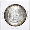 Image 2 : 1886 $1 Morgan Silver Dollar Coin Amazing Toning
