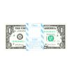 Pack of (100) Consecutive 2017A $1 Federal Reserve STAR Notes New York