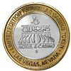 Image 3 : .999 Silver Four Queens Casino Hotel Las Vegas $10 Limited Edition Gaming Token