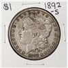 1892-S $1 Morgan Silver Dollar Coin