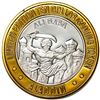 Image 2 : .999 Silver Aladdin Resort Casino Las Vegas, NV $10 Limited Edition Gaming Token