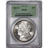 1881-S $1 Morgan Silver Dollar Coin PCGS MS65 Old Green Holder