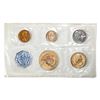 Image 1 : 1962 (5) Coin Proof Set in Cellophane