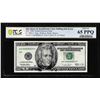 Image 1 : 1996 $20 Federal Reserve Note Ink Smear & Insufficient Color Error PCGS Gem Unc 65PPQ