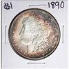 1890 $1 Morgan Silver Dollar Coin Great Toning