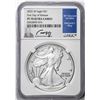 Image 1 : 2022-W $1 Proof American Silver Eagle Coin NGC PF70 Ultra Cameo FDOR Moy Signature