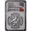 Image 1 : 2021 Netherlands Proof Lion Dollar Silver Coin NGC PF70 Ultra Cameo FDOI Signed