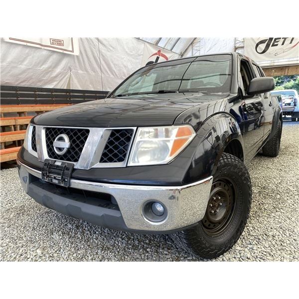 A5 -- 2007 Nissan Frontier, Black, 379094 KMS
