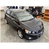 Image 8 : A12P -- 2012 CHEVROLET SONIC LT, BLACK, 194437 KMS