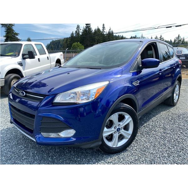 C6B -- 2013 FORD ESCAPE BLUE 145312 KMS
