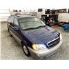 Image 10 : D3 -- 2004 KIA SEDONA, BLUE, 124491 KMS