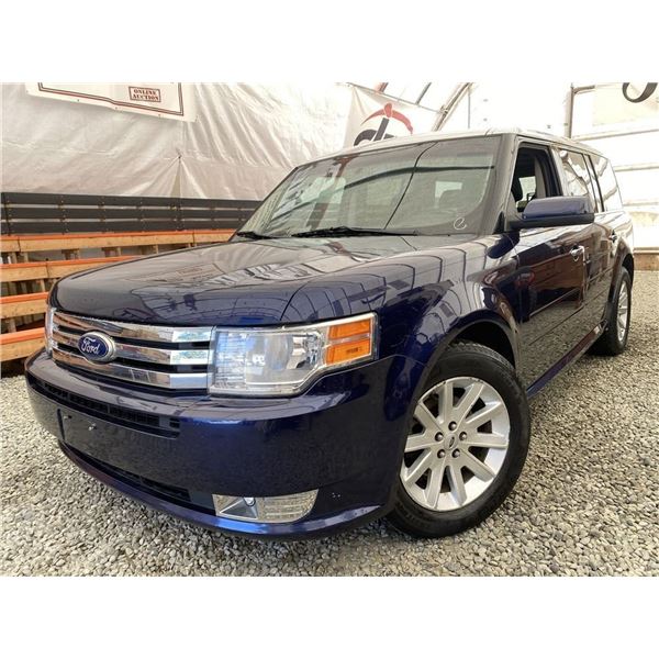 C6G -- 2011 FORD FLEX SEL DARK BLUE 191587 KMS
