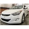 Image 2 : E4 -- 2013 HYUNDAI ELANTRA, WHITE, 212250 KMS