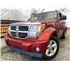 Image 1 : B4 -- 2007 DODGE NITRO SLT, RED, 257348 KMS