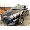 Image 1 : C3 -- 2015 HYUNDAI ACCENT, BLACK, 164437 KMS