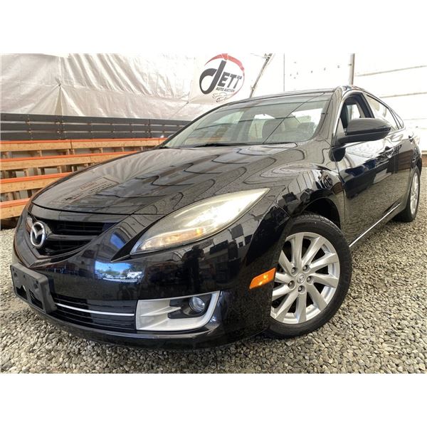 A12A -- 2011 MAZDA MAZDA 6, BLACK, 257538 KMS