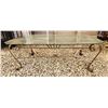 Image 2 : 515 -- Wrought Iron Coffee Table