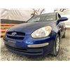 Image 2 : A12N -- 2007 HYUNDAI ACCENT, BLUE, 134228 KMS