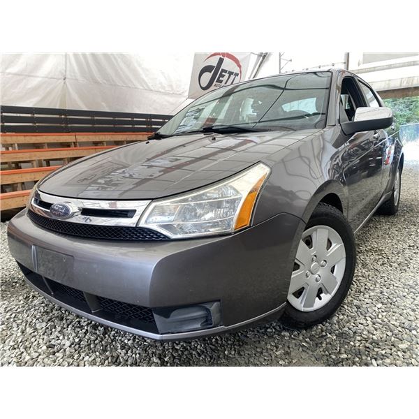 A12S -- 2009 FORD FOCUS, GREY, 226381 KMS