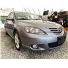 Image 8 : A12V -- 2005 MAZDA 3, GREY, 288787 KMS