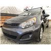 Image 2 : C6O -- 2013 KIA RIO LX, GREY, 162839 KMS, FRONT WHEEL DRIVE