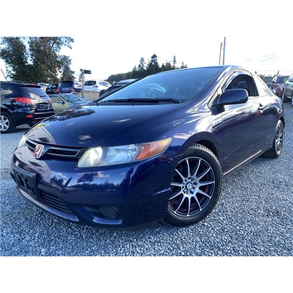 B5 -- 2007 HONDA CIVIC DX-G, BLUE, 214,381 KMS
