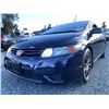 Image 2 : B5 -- 2007 HONDA CIVIC DX-G, BLUE, 214,381 KMS