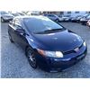 Image 9 : B5 -- 2007 HONDA CIVIC DX-G, BLUE, 214,381 KMS