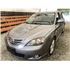 Image 3 : A12V -- 2005 MAZDA 3, GREY, 288787 KMS