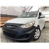 Image 1 : A12T -- 2012 HYUNDAI ACCENT, WHITE, 167426 KMS