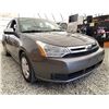Image 8 : A12U --  2009 FORD FOCUS GREY 90904 KMS