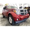 Image 8 : B4 -- 2007 DODGE NITRO SLT, RED, 257348 KMS