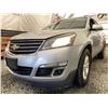 Image 2 : C6D -- 2014 CHEVROLET TRAVERSE, SILVER, 144019 KMS, ALL WHEEL DRIVE