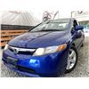 Image 1 : E2 -- 2007 HONDA CIVIC, BLUE, 267537 KMS