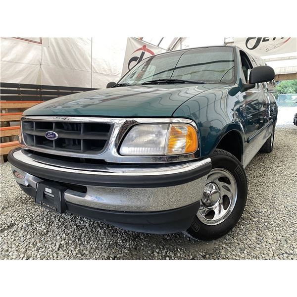 A12M -- 1998 FORD F150, GREEN, 336035 KMS !NO RESERVE!