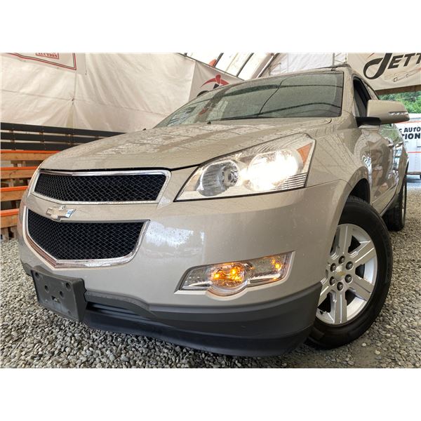 B3 -- 2012 CHEVROLET TRAVERSE, BROWN, 214137 KMS
