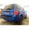 Image 14 : C6G -- 2012 FORD ESCAPE, BLUE, 193158 KMS