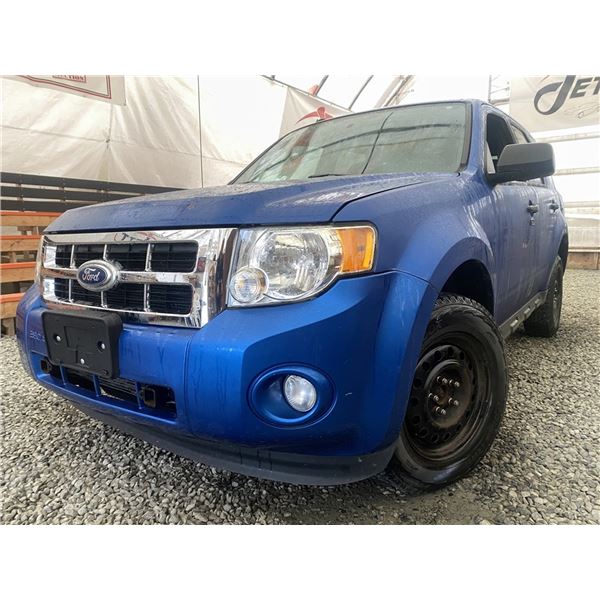 C6G -- 2012 FORD ESCAPE, BLUE, 193158 KMS