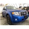 Image 8 : C6G -- 2012 FORD ESCAPE, BLUE, 193158 KMS