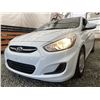 Image 2 : C6P -- 2015 HYUNDAI ACCENT, WHITE, 162468 KMS