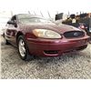 Image 8 : A1 -- 2004 FORD TAURUS 24V DOHC, RED, 236,769 KMS  !NO RESERVE!