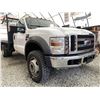 Image 8 : 0M -- 2008 FORD F550, WHITE, FLAT DECK 270331 KMS