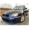 Image 1 : A12P -- 2005 SUBARU IMPREZA, BLUE, 227765 KMS