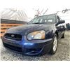 Image 2 : A12P -- 2005 SUBARU IMPREZA, BLUE, 227765 KMS